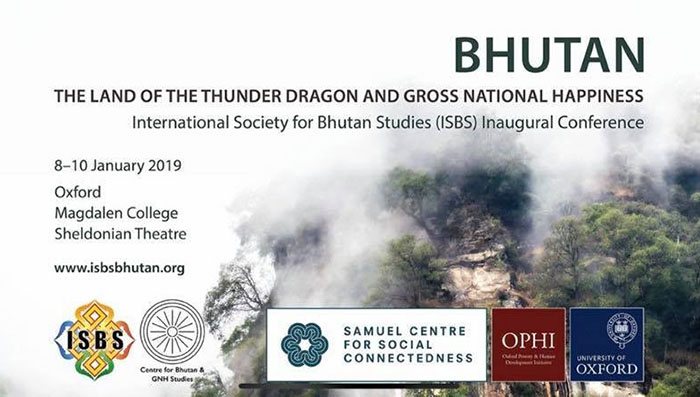 Inaugural conference of the International Society for Bhutan Studies20190123